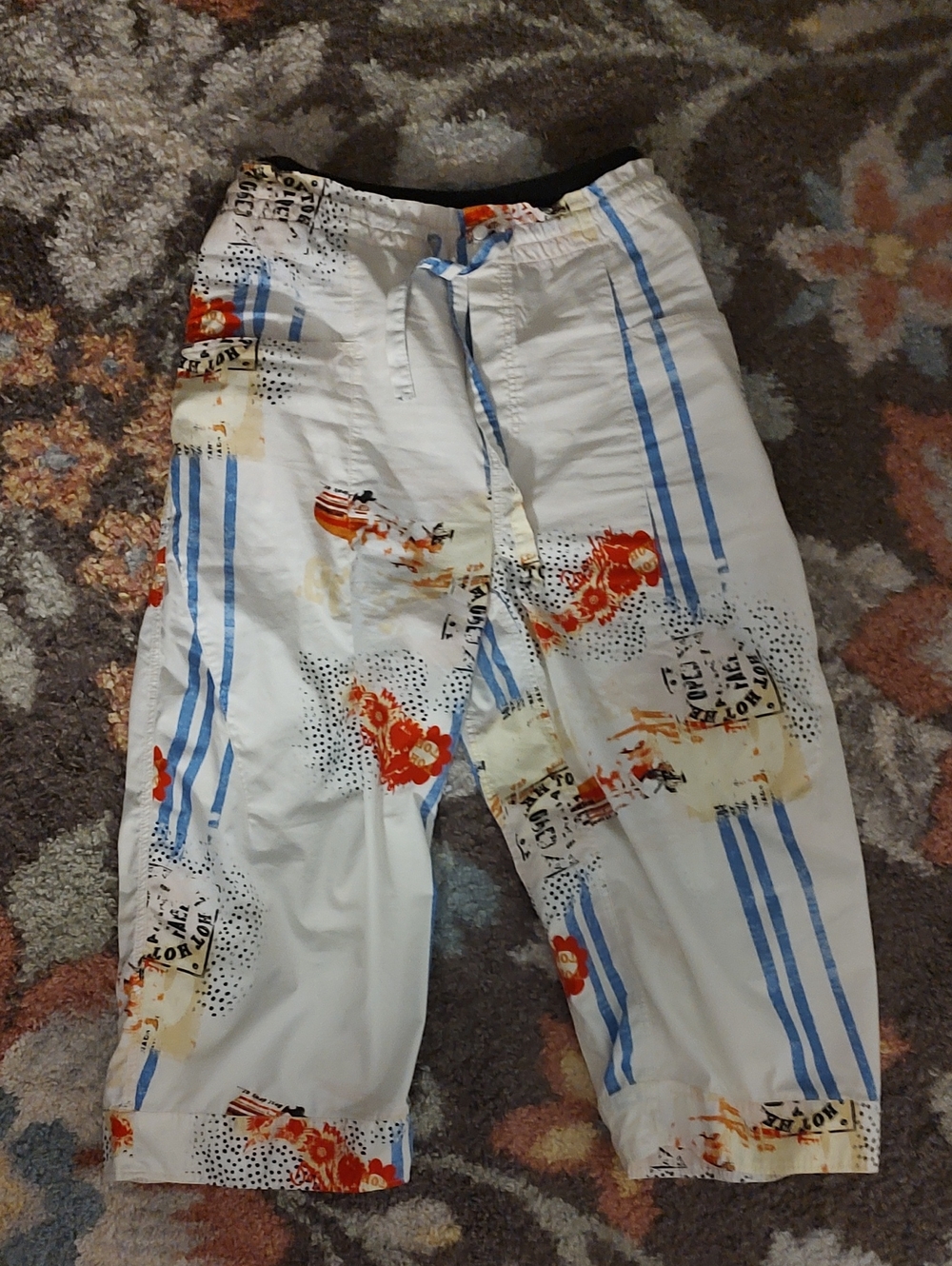 Free People Movement Fresh Start Stripe Floral Pant